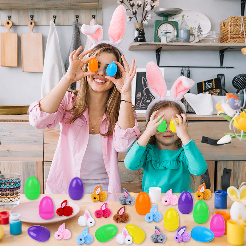 Party Games Easter Egg - 24 шт. милых пасхальных яиц с