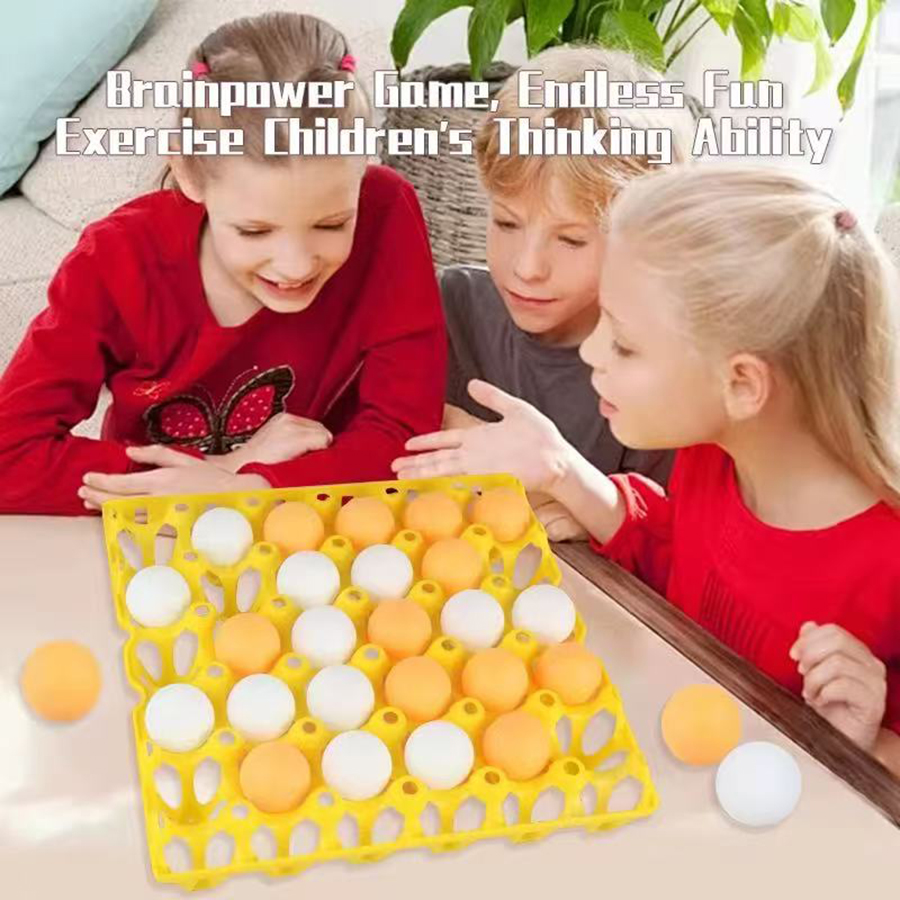 Party Games Jenga - Детский прыгающий пинг-понг с шариками-ноликами —