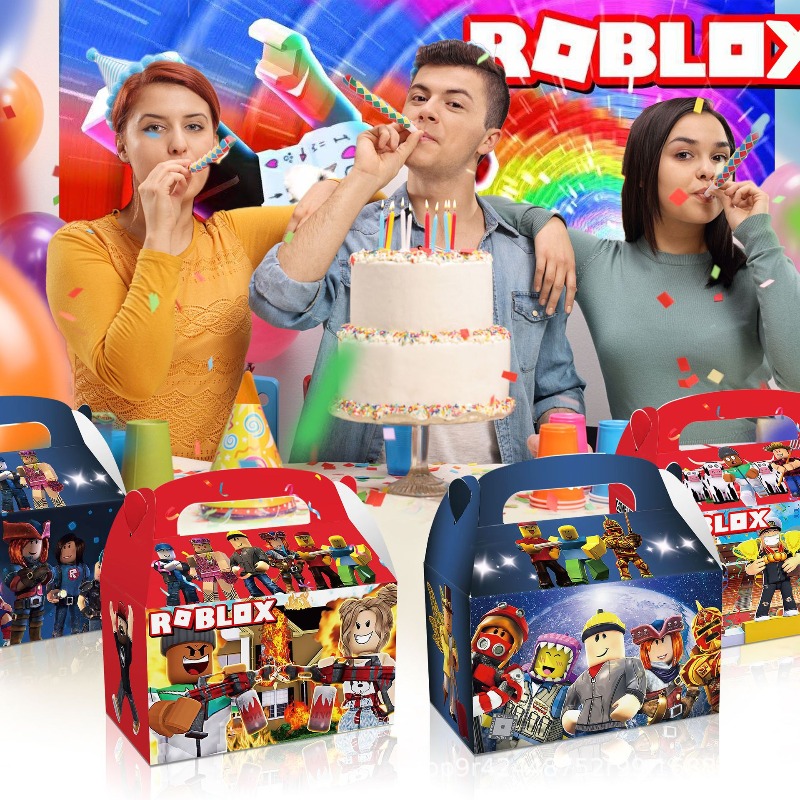 Набор из 12 подарочных коробок – обзор и цена Party Games In Roblox