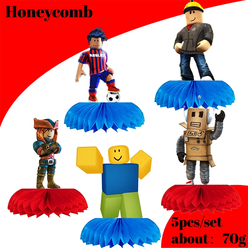Набор из 5 3D-фигурок-сот для  – обзор и цена Party Games In Roblox