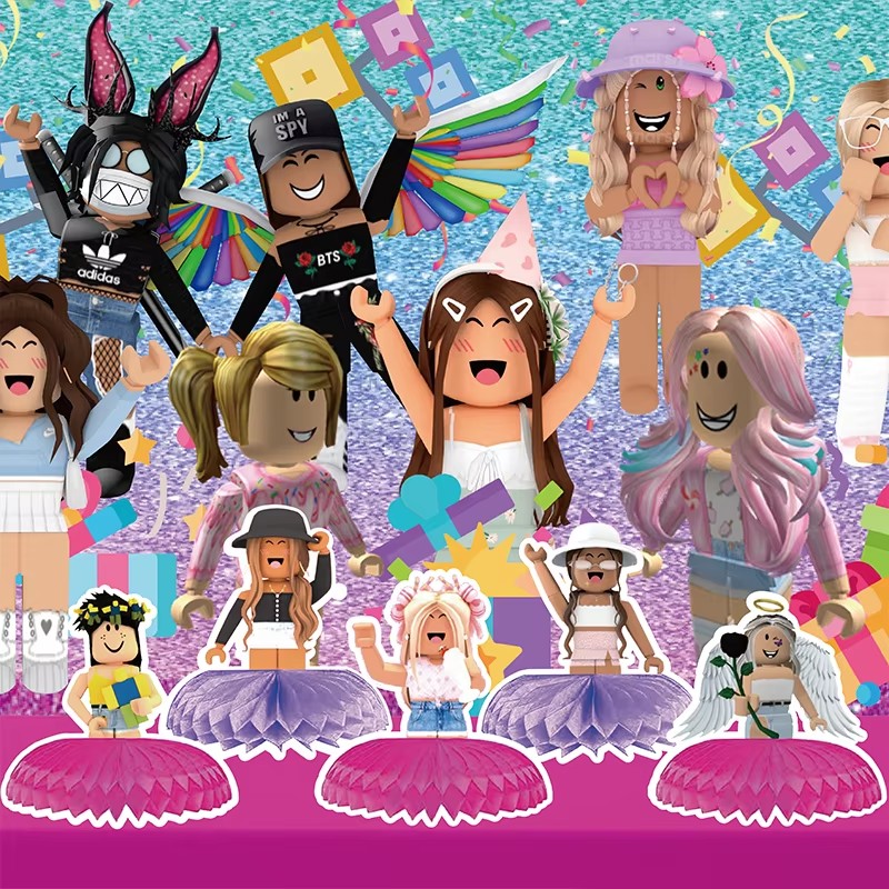Набор из 5 3D-фигурок-сот для  – обзор и цена Party Games In Roblox