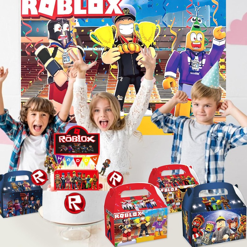 Подарочные коробки Roblox Game – обзор и цена Party Games In Roblox